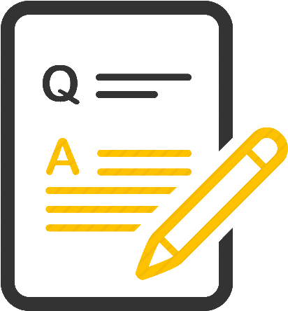Question and answer content